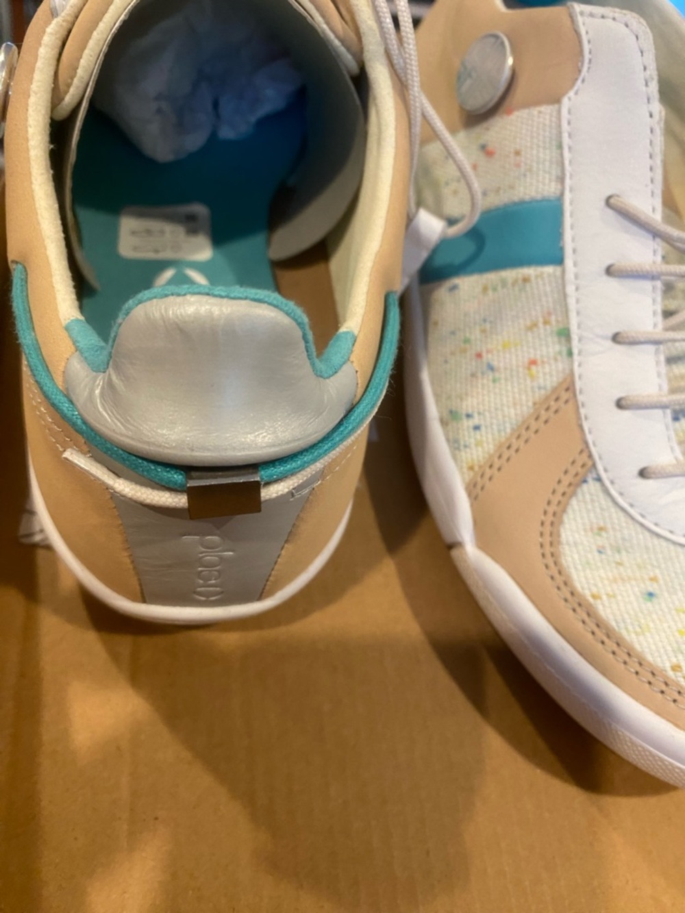 NWT PLAE Butler Turtledove sneakers unisex multicolor 7 women READ DESCRIPTION - Picture 3 of 7